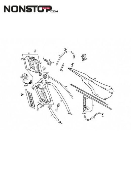 Termocontatto per radiatore di prova GasGas Pro 2002-2013