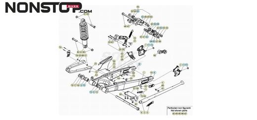 Vite ULS 5x30 Supporto Molla Cavalletto Laterale "Kickstand" Beta EVO 2T/4T Trial
