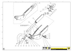 Auspuff-Endauslassrohr Trrs 2016-2023