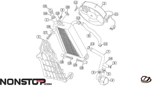 Vertigo SPAL-Lüfter von 2016 bis 2018. Testversion